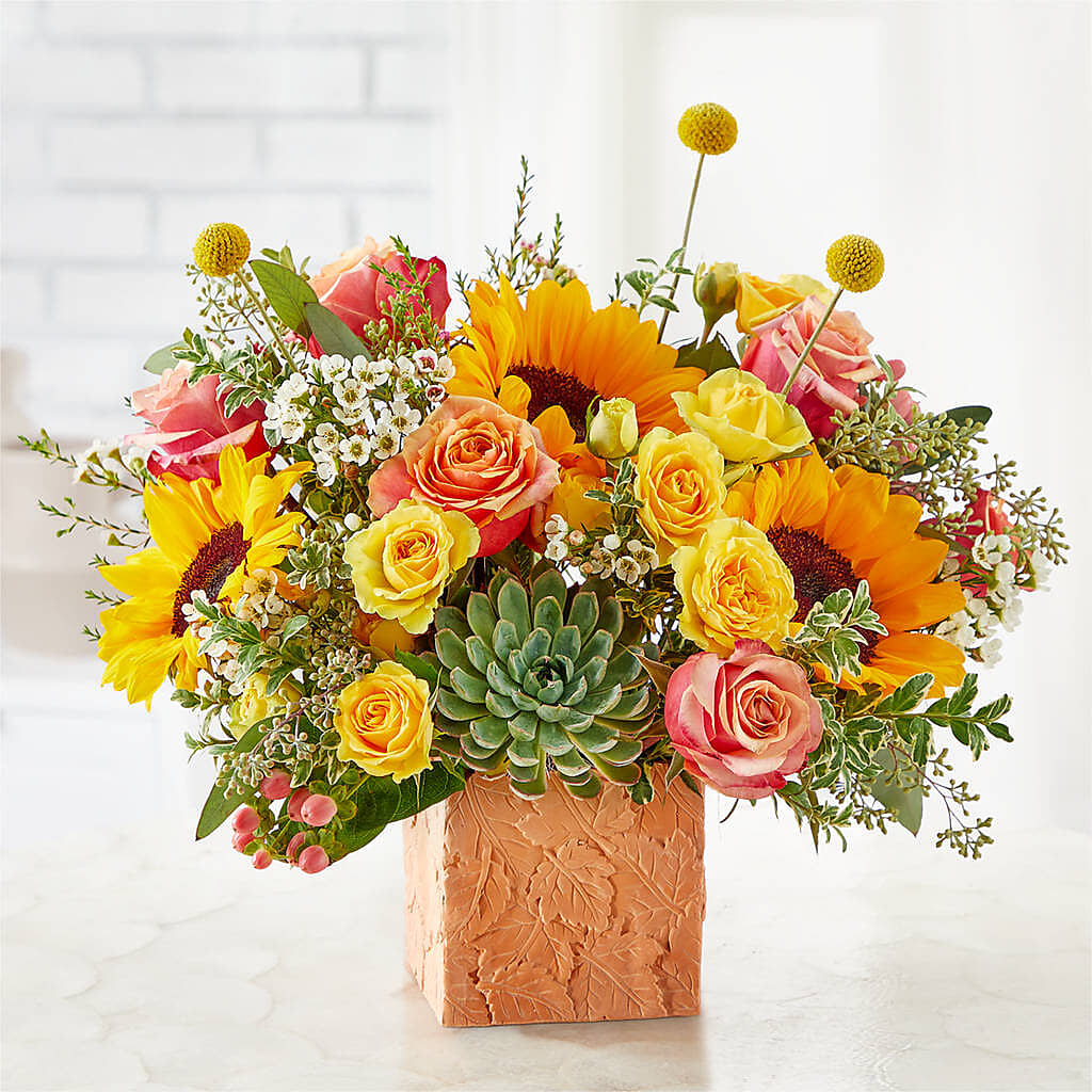 Sunflower Season Bouquet – OBIE'S FLOWERS, Pemberville OH