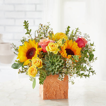 Sunflower Season Bouquet – OBIE'S FLOWERS, Pemberville OH