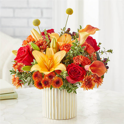 Scarlet Skies Bouquet – OBIE'S FLOWERS, Pemberville OH