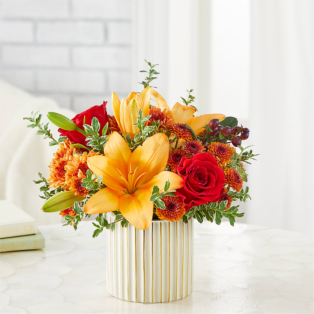Scarlet Skies Bouquet – OBIE'S FLOWERS, Pemberville OH