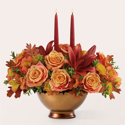 Harvest Table Centerpiece – OBIE'S FLOWERS, Pemberville OH