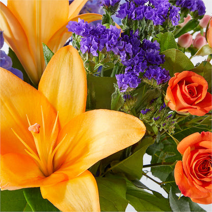 Radiant Citrus Bouquet – OBIE'S FLOWERS, Pemberville OH