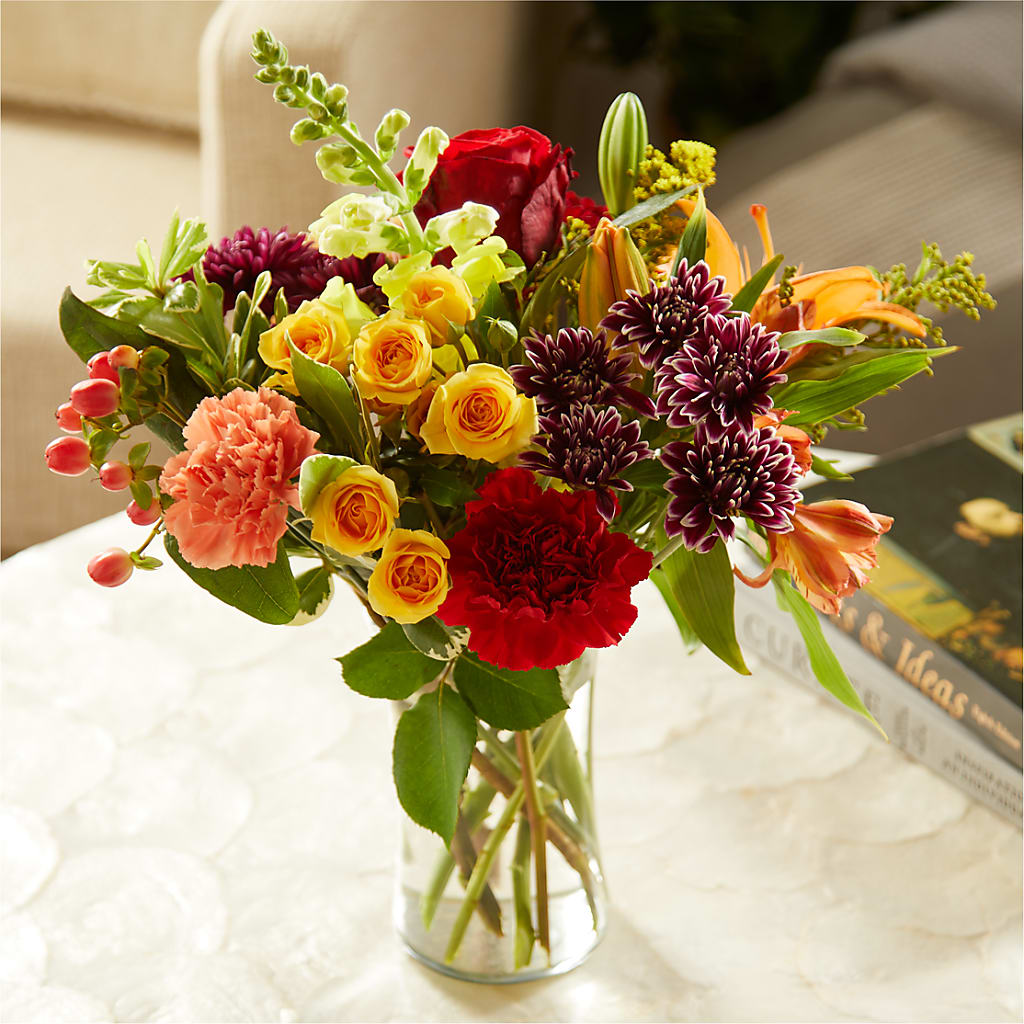 Fall Delight – A Florist Original – OBIE'S FLOWERS, Pemberville OH