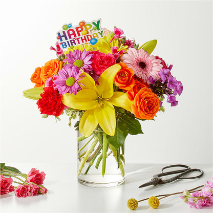 Cue the Confetti - A Florist Original – OBIE'S FLOWERS, Pemberville OH
