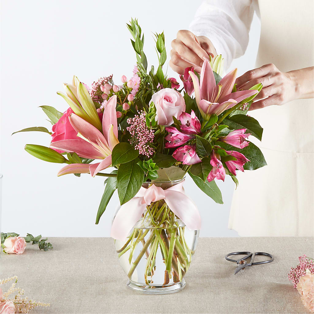 Pink Ribbon - A Florist Original – OBIE'S FLOWERS, Pemberville OH