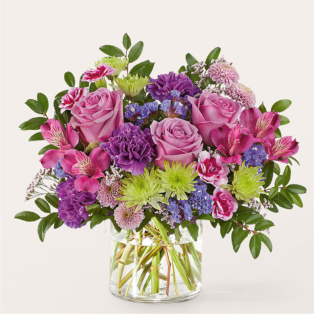 Glass Half Full Bouquet – OBIE'S FLOWERS, Pemberville OH