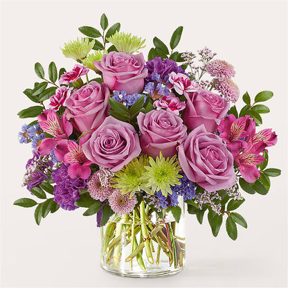 Glass Half Full Bouquet – OBIE'S FLOWERS, Pemberville OH