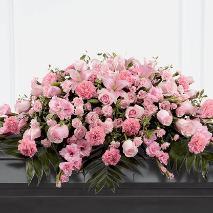 Garden of Comfort Casket Spray (Standard) – OBIE'S FLOWERS, Pemberville OH