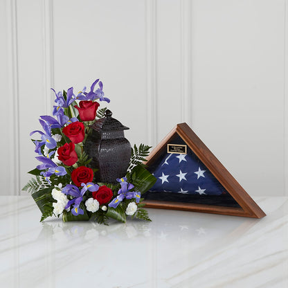 Patriotic Tribute Arrangement – OBIE'S FLOWERS, Pemberville OH