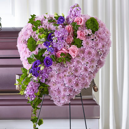 Treasured Love Standing Heart – OBIE'S FLOWERS, Pemberville OH