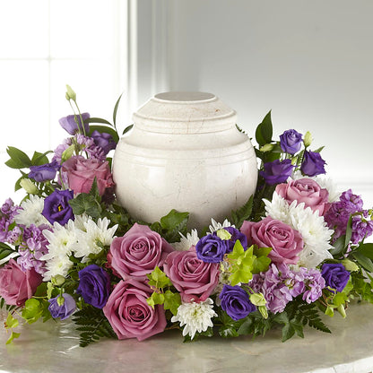 Blooming Sympathy Cremation Adornment – OBIE'S FLOWERS, Pemberville OH