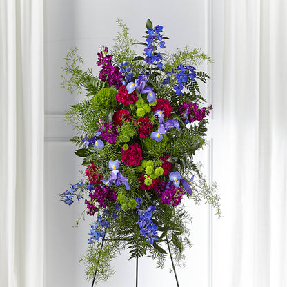 Heavenly Skies Standing Spray – OBIE'S FLOWERS, Pemberville OH
