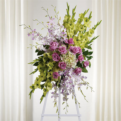Lasting Legacy Standing Spray – OBIE'S FLOWERS, Pemberville OH