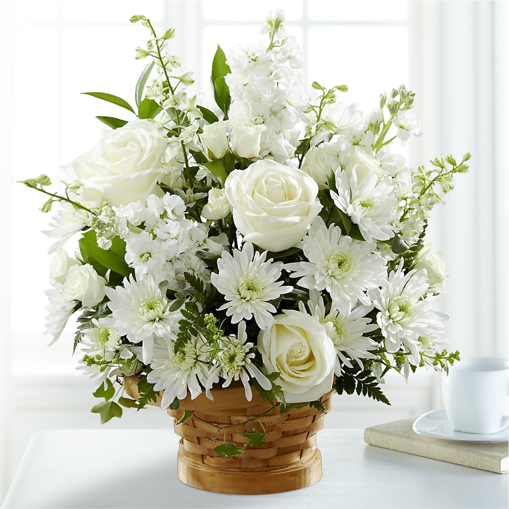 Heartfelt Condolences Arrangement – OBIE'S FLOWERS, Pemberville OH