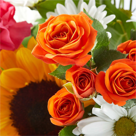 Sun-drenched Blooms Bouquet – OBIE'S FLOWERS, Pemberville OH
