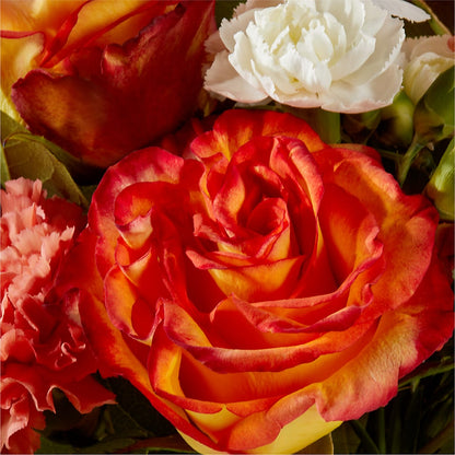 Apricot Glow Bouquet – OBIE'S FLOWERS, Pemberville OH