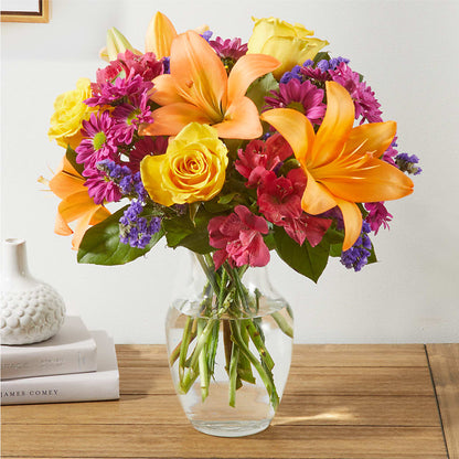 Colorful Visions Bouquet – OBIE'S FLOWERS, Pemberville OH