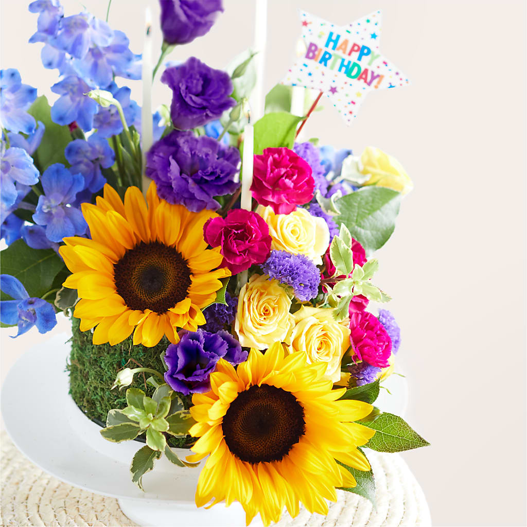 Star of the Day Floral Cake – OBIE'S FLOWERS, Pemberville OH