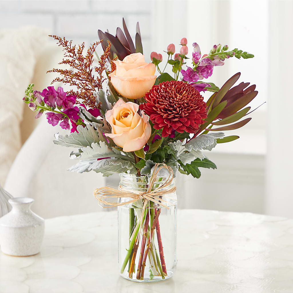 Moody Hues Bouquet – OBIE'S FLOWERS, Pemberville OH