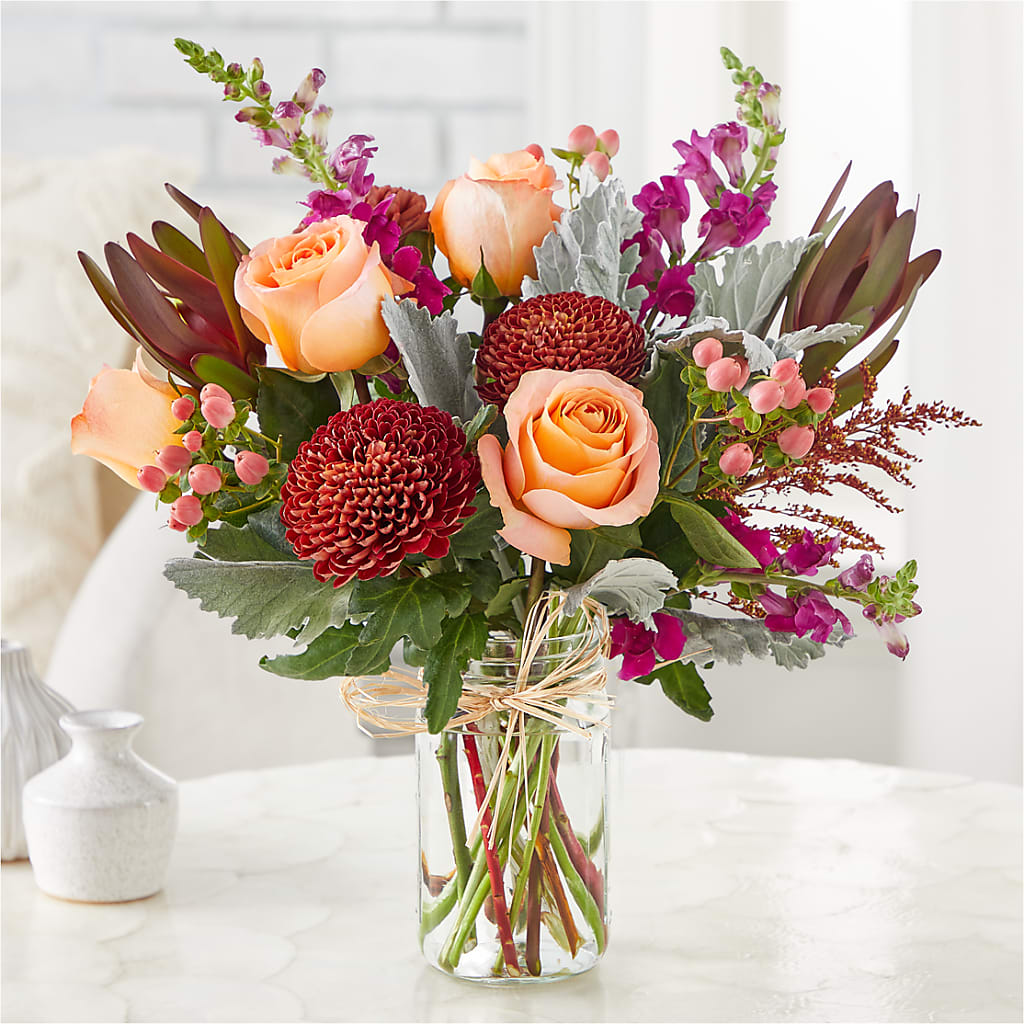 Moody Hues Bouquet – OBIE'S FLOWERS, Pemberville OH