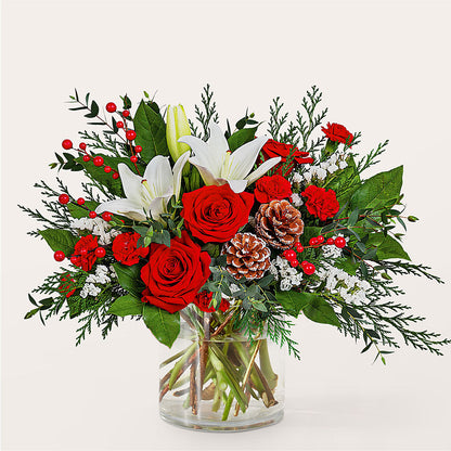 Best in Snow Bouquet – OBIE'S FLOWERS, Pemberville OH