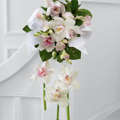 Perfect Entrance Pew Arrangement – OBIE'S FLOWERS, Pemberville OH