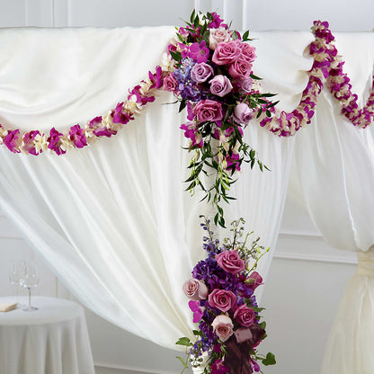 Color & Light Chuppah Decor – OBIE'S FLOWERS, Pemberville OH